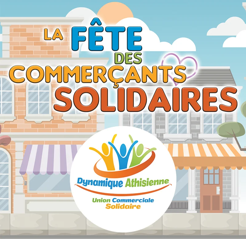 La Fête des Commerçants Solidaires par Dynamique Athisienne : l'union commerciale d'Athis Val de Rouvre se mobilise chaque année pour une belle cause.